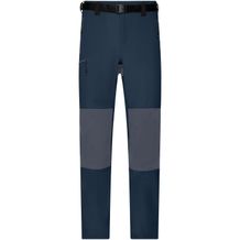 Men's Trekking Pants - Bi-elastische Outdoorhose in sportlicher Optik [Gr. L] (navy/carbon) (Art.-Nr. CA062597)