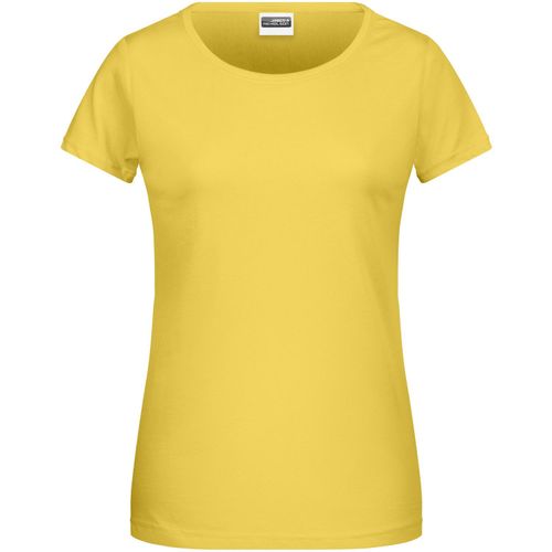 Ladies' Basic-T - Damen T-Shirt in klassischer Form [Gr. S] (Art.-Nr. CA063901) - 100% gekämmte, ringesponnene BIO-Baumwo...