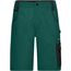 Workwear Bermudas - STRONG - - Spezialisierte Arbeitsshorts mit funktionellen Details (dark-green/black) (Art.-Nr. CA065150)