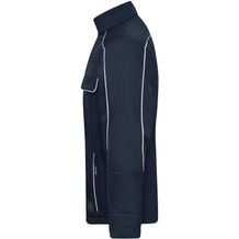 Workwear Softshell Jacket - Professionelle Softshelljacke im cleanen Look mit hochwertigen Details (navy) (Art.-Nr. CA065593)