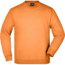 Round-Sweat Heavy Junior - Klassisches Komfort Rundhals-Sweatshirt [Gr. L] (orange) (Art.-Nr. CA065920)