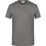 Men's Basic-T - Herren T-Shirt in klassischer Form [Gr. L] (mid-grey) (Art.-Nr. CA065924)