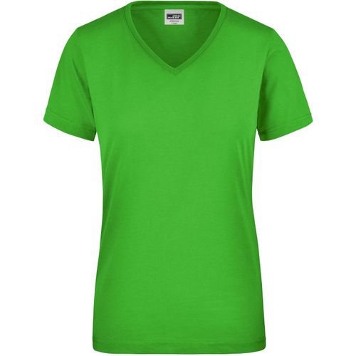Ladies' Workwear T-Shirt - Strapazierfähiges und pflegeleichtes T-Shirt [Gr. S] (Art.-Nr. CA066683) - Materialmix aus Baumwolle und Polyester...