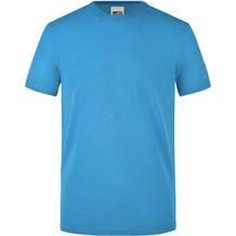 Men's Workwear T-Shirt - Strapazierfähiges und pflegeleichtes T-Shirt [Gr. 3XL] (aqua) (Art.-Nr. CA066907)