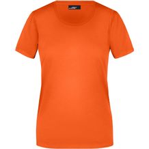 Ladies' Basic-T - Leicht tailliertes T-Shirt aus Single Jersey [Gr. 3XL] (dark-orange) (Art.-Nr. CA067389)