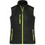 Ladies' Hybrid Vest - Softshellweste im attraktiven Materialmix [Gr. 4XL] (black/neon-yellow) (Art.-Nr. CA068449)
