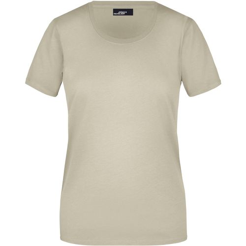 Ladies' Basic-T - Leicht tailliertes T-Shirt aus Single Jersey [Gr. S] (Art.-Nr. CA068721) - Gekämmte, ringgesponnene Baumwolle
Rund...