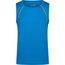 Men's Sports Tanktop - Funktionstop für Fitness und Sport [Gr. XL] (bright-blue/bright-yellow) (Art.-Nr. CA070004)