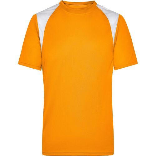 Men's Running-T - Atmungsaktives Laufshirt [Gr. XL] (Art.-Nr. CA070105) - Feuchtigkeitsregulierend, schnell...