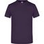 Round-T Heavy (180g/m²) - Komfort-T-Shirt aus strapazierfähigem Single Jersey [Gr. XXL] (aubergine) (Art.-Nr. CA070728)