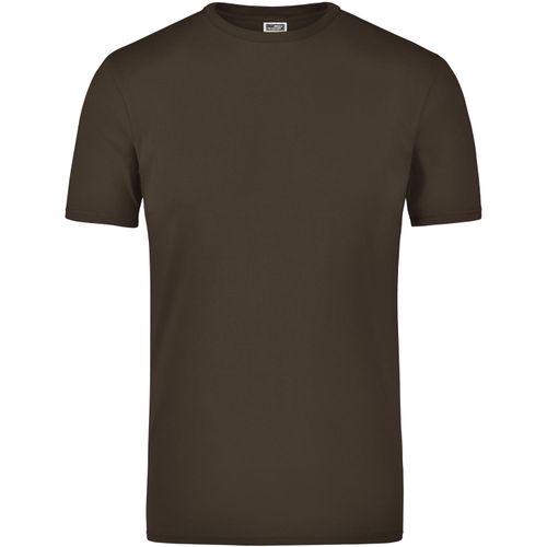 Elastic-T - T-Shirt mit Elasthan [Gr. M] (Art.-Nr. CA070778) - Weicher Elastic-Single Jersey
Gekämmte,...