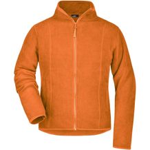 Girly Microfleece Jacket - Leichte Jacke aus Microfleece [Gr. M] (orange) (Art.-Nr. CA070993)