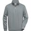 Workwear Half Zip Sweat - Sweatshirt mit Stehkragen und Reißverschluss [Gr. M] (dark-grey) (Art.-Nr. CA071295)