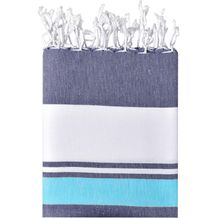 Beach Blanket - Maritimes Strandtuch [Gr. one size] (navy/turquoise/white) (Art.-Nr. CA071306)