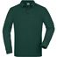 Men's Workwear Polo Pocket Longsleeve - Pflegeleichtes und strapazierfähiges Langarm Polo mit Brusttasche [Gr. 6XL] (dark-green) (Art.-Nr. CA071761)