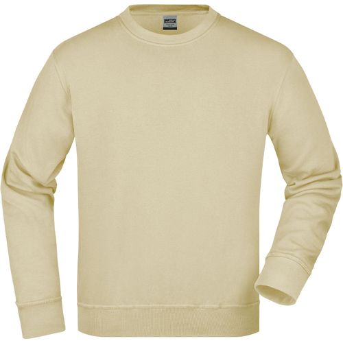 Workwear Sweatshirt - Klassisches Rundhals-Sweatshirt [Gr. XL] (Art.-Nr. CA071972) - Strapazierfähige pflegeleichte Baumwoll...