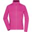 Ladies' Stretchfleece Jacket - Bi-elastische, körperbetonte Jacke im sportlichen Look [Gr. M] (pink/fuchsia) (Art.-Nr. CA072032)