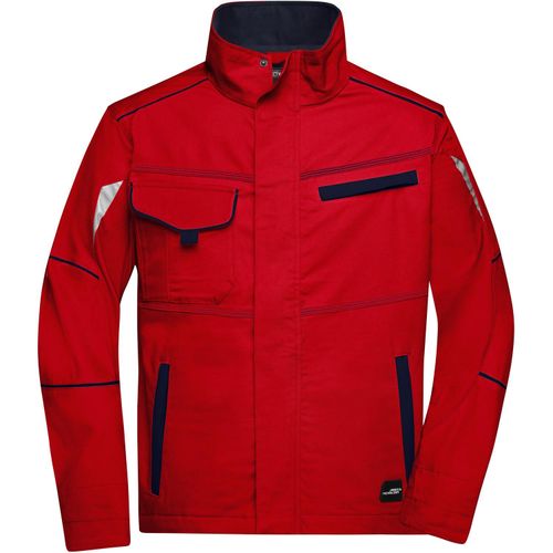Workwear Jacket - Funktionelle Jacke im sportlichen Look mit hochwertigen Details [Gr. M] (Art.-Nr. CA072159) - Elastische, leichte Canvas-Qualität
Per...