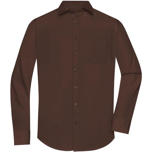 Men's Shirt Longsleeve Poplin - Klassisches Shirt aus pflegeleichtem Mischgewebe [Gr. XL] (Art.-Nr. CA072527) - Popeline-Qualität mit Easy-Care-Ausrüs...