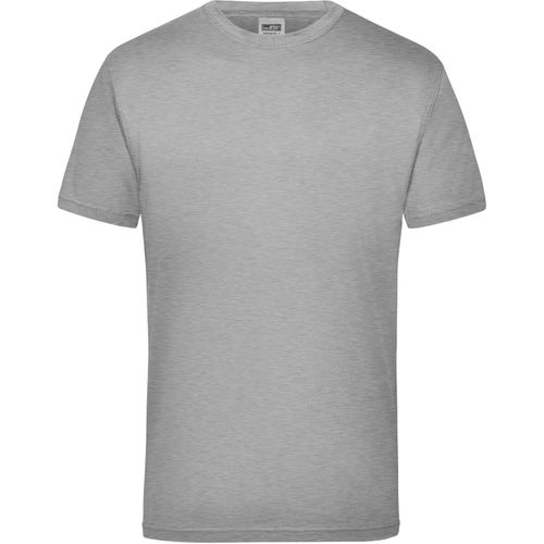 Workwear-T Men - Strapazierfähiges klassisches T-Shirt [Gr. S] (Art.-Nr. CA072608) - Einlaufvorbehandelter hochwertiger...