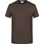 Men's Basic-T - Herren T-Shirt in klassischer Form [Gr. M] (Brown) (Art.-Nr. CA072662)