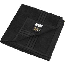 Hand Towel - Handtuch in flauschiger Walkfrottier-Qualität (black) (Art.-Nr. CA072773)