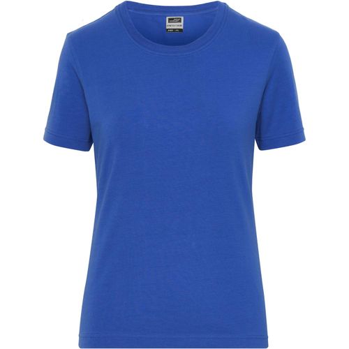 Ladies' BIO Stretch-T Work - T-Shirt aus weichem Elastic-Single-Jersey [Gr. S] (Art.-Nr. CA072817) - Gekämmte, ringgesponnene BIO-Baumwolle,...