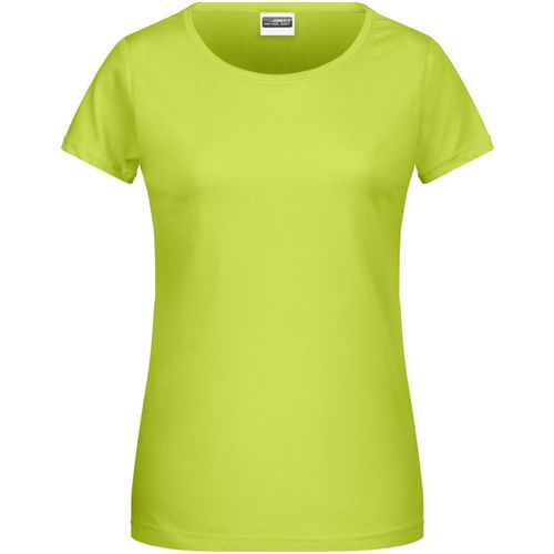 Ladies' Basic-T - Damen T-Shirt in klassischer Form [Gr. L] (Art.-Nr. CA073195) - 100% gekämmte, ringesponnene BIO-Baumwo...