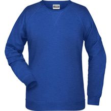 Ladies' Sweat - Klassisches Sweatshirt mit Raglanärmeln [Gr. 3XL] (ink-melange) (Art.-Nr. CA073651)