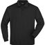 Polo-Sweat Heavy - Klassisches Komfort Polo-Sweatshirt [Gr. L] (black) (Art.-Nr. CA074274)