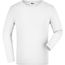 Junior Shirt Long-Sleeved Medium - Langarm T-Shirt aus Single Jersey [Gr. XXL] (white) (Art.-Nr. CA074676)