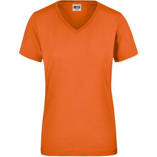 Ladies' Workwear T-Shirt - Strapazierfähiges und pflegeleichtes T-Shirt [Gr. XXL] (Art.-Nr. CA075046) - Materialmix aus Baumwolle und Polyester...