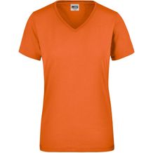 Ladies' Workwear T-Shirt - Strapazierfähiges und pflegeleichtes T-Shirt [Gr. XXL] (orange) (Art.-Nr. CA075046)