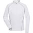 Ladies' Sports Shirt Longsleeve - Langarm Funktionsshirt für Fitness und Sport [Gr. XL] (white/silver) (Art.-Nr. CA075121)
