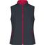 Ladies' Promo Softshell Vest - Softshellweste für Promotion und Freizeit [Gr. XXL] (iron-grey/red) (Art.-Nr. CA075492)