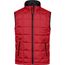 Men's Padded Light Weight Vest - Steppweste mit wärmender Thinsulate3M-Wattierung [Gr. XL] (red/black) (Art.-Nr. CA075696)
