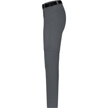 Ladies' Zip-Off Trekking Pants - Bi-elastische Outdoorhose in sportlicher Optik [Gr. M] (Grau) (Art.-Nr. CA075697)