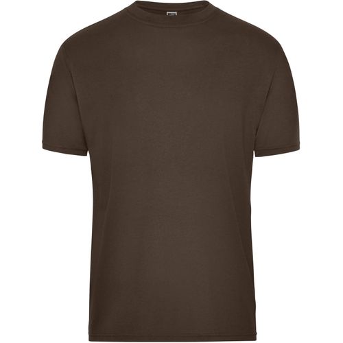 Men's BIO Workwear T-Shirt - Strapazierfähiges und pflegeleichtes T-Shirt [Gr. XXL] (Art.-Nr. CA076141) - Materialmix aus gekämmter, ringgesponne...