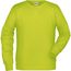 Men's Sweat - Klassisches Sweatshirt mit Raglanärmeln [Gr. 3XL] (acid-yellow) (Art.-Nr. CA077135)