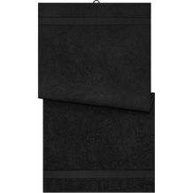 Bath Towel - Badetuch im modischen Design (black) (Art.-Nr. CA077359)
