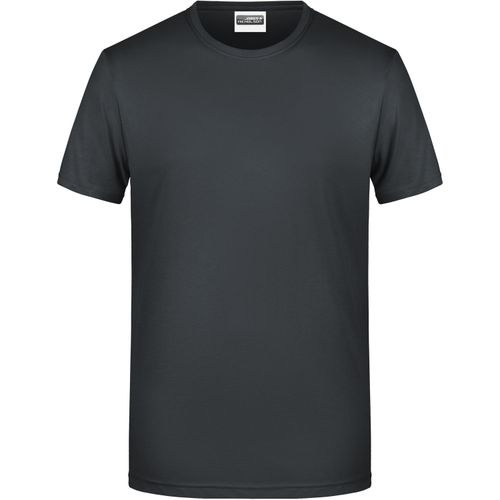 Men's Basic-T - Herren T-Shirt in klassischer Form [Gr. XL] (Art.-Nr. CA077626) - 100% gekämmte, ringgesponnene BIO-Baumw...