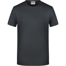 Men's Basic-T - Herren T-Shirt in klassischer Form [Gr. XL] (black) (Art.-Nr. CA077626)