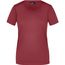 Ladies' Basic-T - Leicht tailliertes T-Shirt aus Single Jersey [Gr. S] (wine) (Art.-Nr. CA077838)
