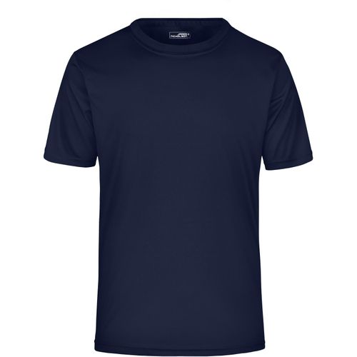 Men's Active-T - Funktions T-Shirt für Freizeit und Sport [Gr. S] (Art.-Nr. CA077954) - Feiner Single Jersey
Necktape
Doppelnäh...