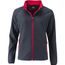 Ladies' Promo Softshell Jacket - Softshelljacke für Promotion und Freizeit [Gr. L] (iron-grey/red) (Art.-Nr. CA078190)