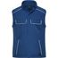 Workwear Softshell Vest - Professionelle Softshellweste im cleanen Look mit hochwertigen Details [Gr. 6XL] (dark-royal) (Art.-Nr. CA078645)