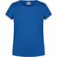 Girls' Basic-T - T-Shirt für Kinder in klassischer Form [Gr. XS] (royal) (Art.-Nr. CA079300)