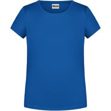 Girls' Basic-T - T-Shirt für Kinder in klassischer Form [Gr. XS] (royal) (Art.-Nr. CA079300)