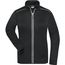 Ladies' Knitted Workwear Fleece Jacket - Pflegeleichte Strickfleece-Jacke [Gr. 3XL] (black/black) (Art.-Nr. CA079605)