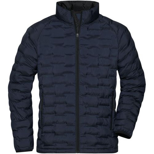 Men's Modern Padded Jacket - Leichte, modische Steppjacke aus recyceltem Polyester [Gr. M] (Art.-Nr. CA080985) - Zweiflächiger Webstoff mit sorona®AURA...